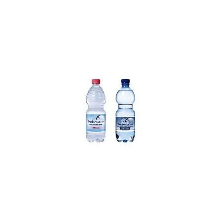 acqua plastica s. benedetto frizzante l 0,50